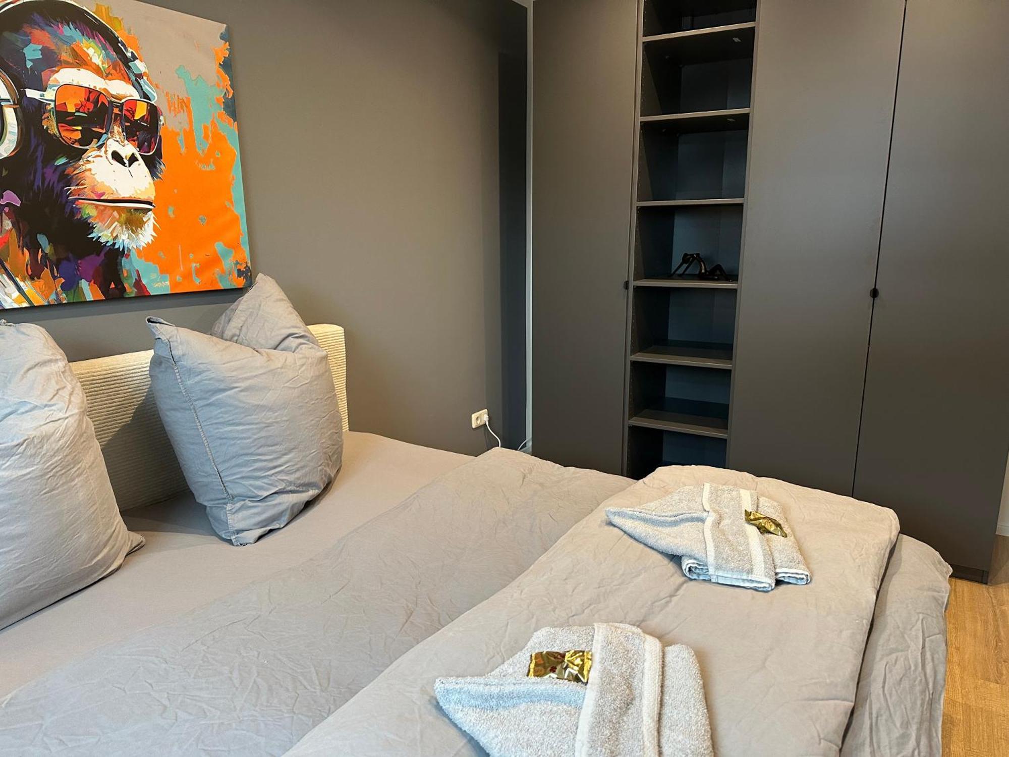 Moderne 50 Qm Unterkunft Monkey Rostock Exterior photo