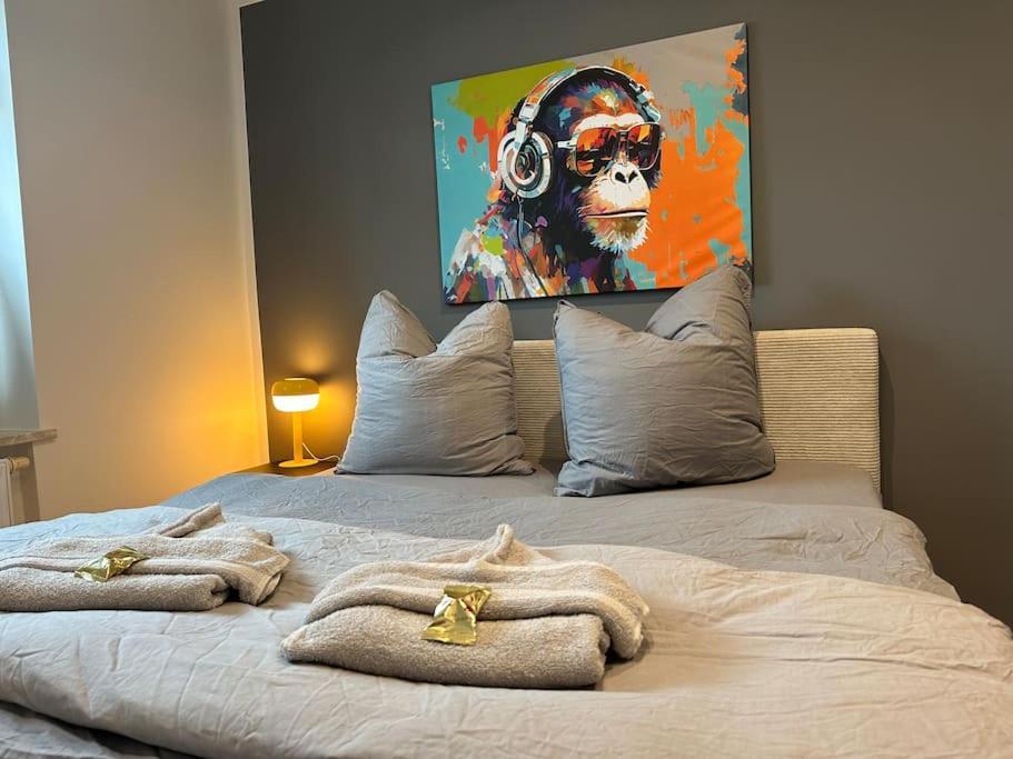 Moderne 50 Qm Unterkunft Monkey Rostock Exterior photo