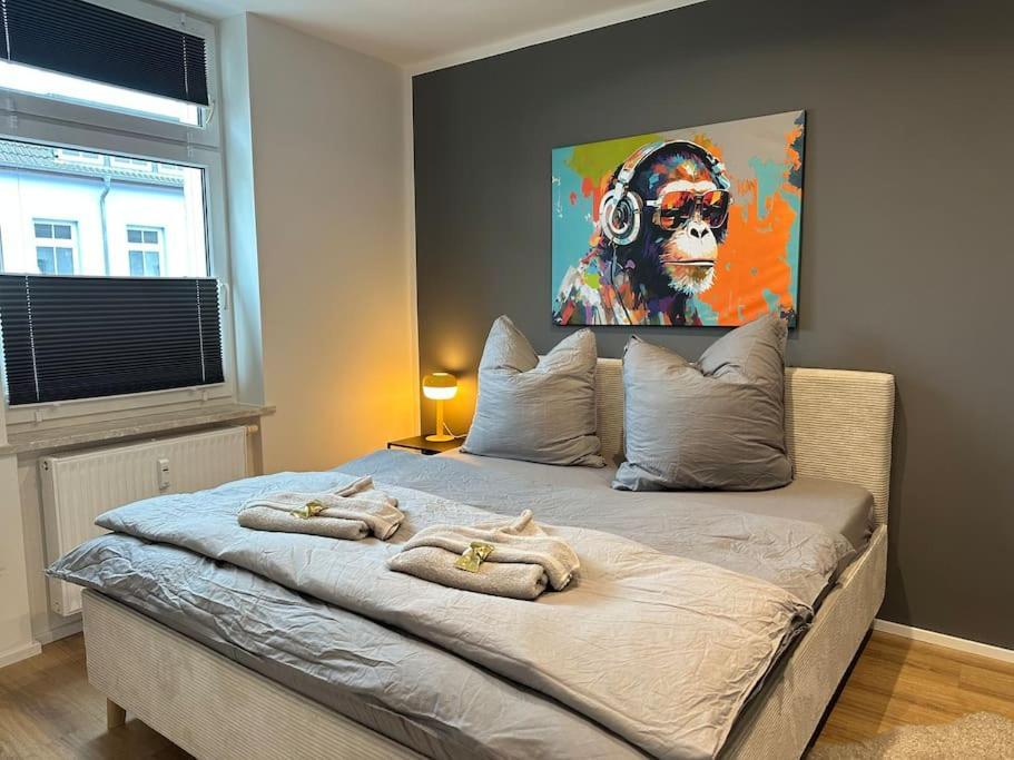 Moderne 50 Qm Unterkunft Monkey Rostock Exterior photo